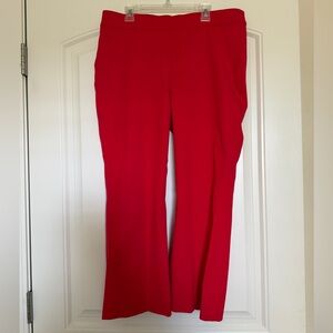 SPANX Women's Bold Red Wide Leg Pants